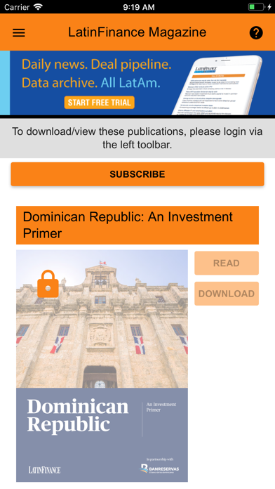 Screenshot #1 pour LatinFinance Magazine