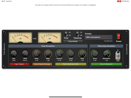 Screenshot #4 pour Time Machine AUv3 Plugin