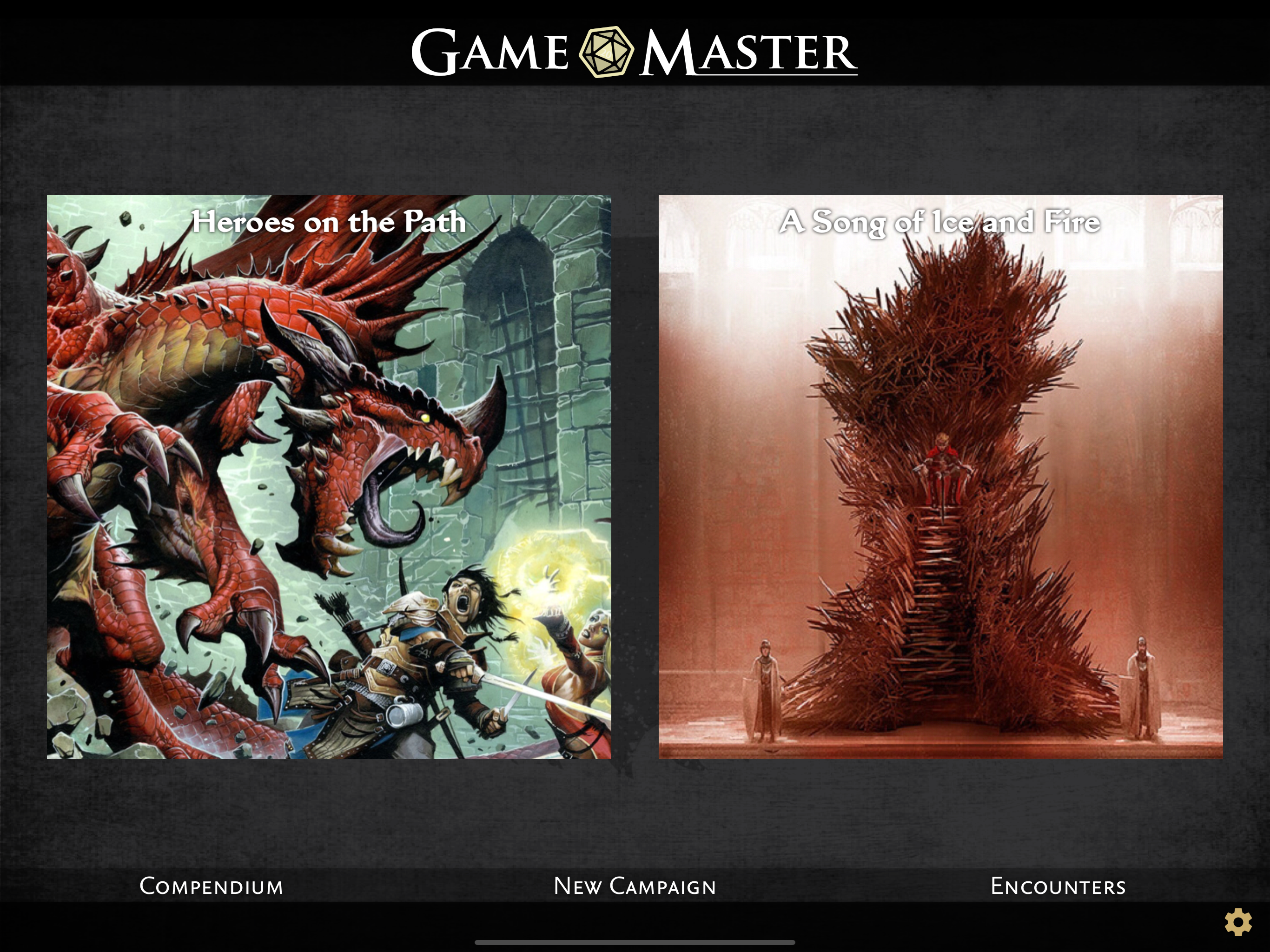 Game Master Pathfinder RPG