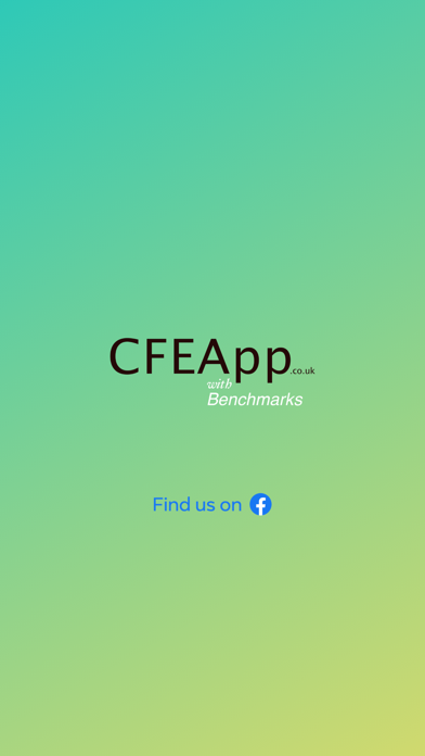 CfEApp with Benchmarks Screenshot