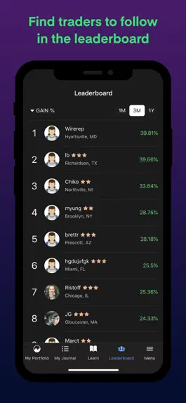 Game screenshot kinfo - Social Trading apk