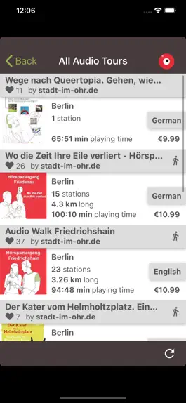 Game screenshot stadt im ohr audio tour Berlin mod apk