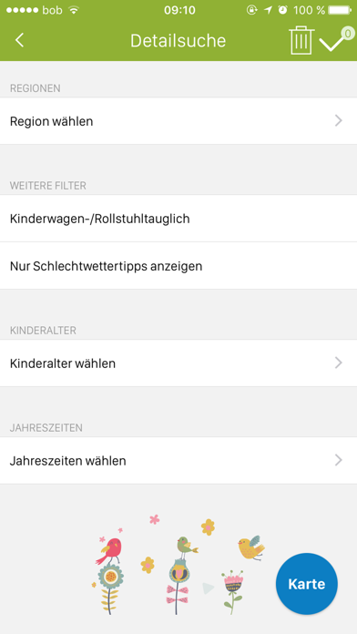 Vorarlberger Familienpass Screenshot