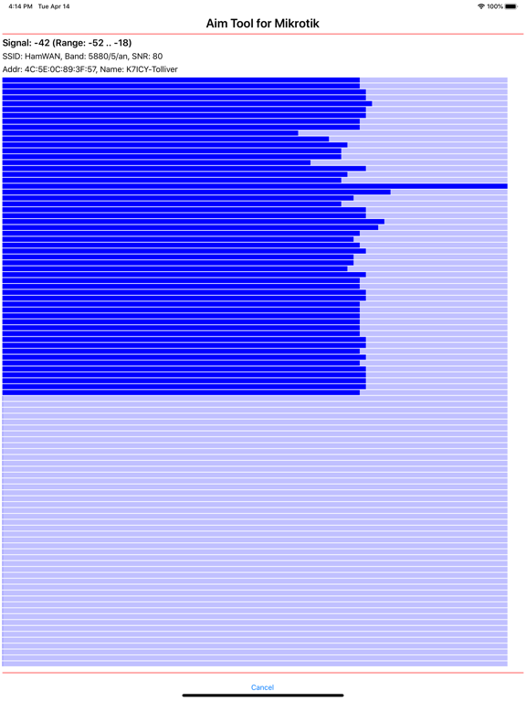 Screenshot #4 pour Aim Tool for Mikrotik