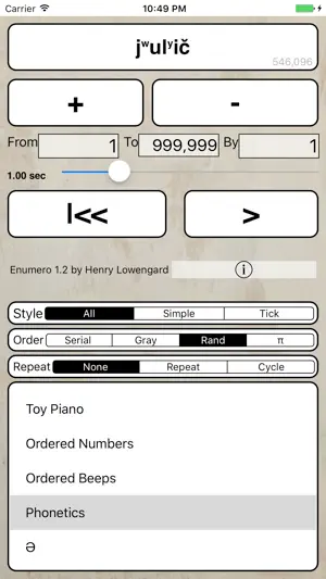 Enumero screenshot 4