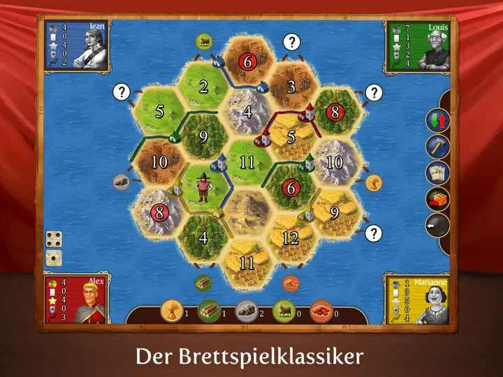 Screenshot von Catan Classic HD auf dem iPhone 1