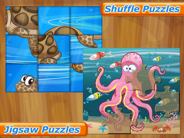 ‎Sea Animals Puzzle for toddler Screenshot