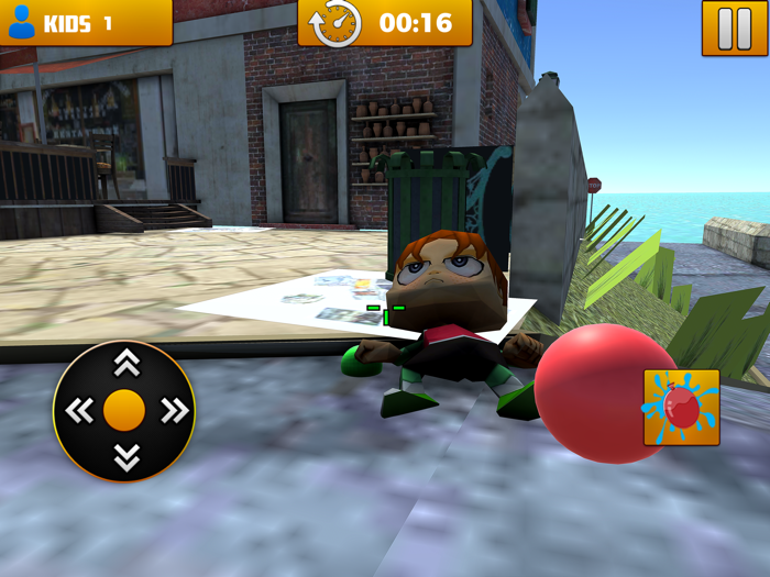 水上气球射击战斗