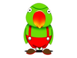 What better way to say anything than with funny parrot stickers