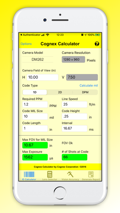 Cognex Calculator Appのおすすめ画像1