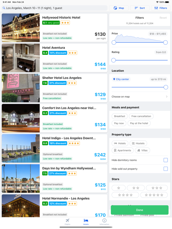 IrViajar iPad screenshot 4 - Travel app
