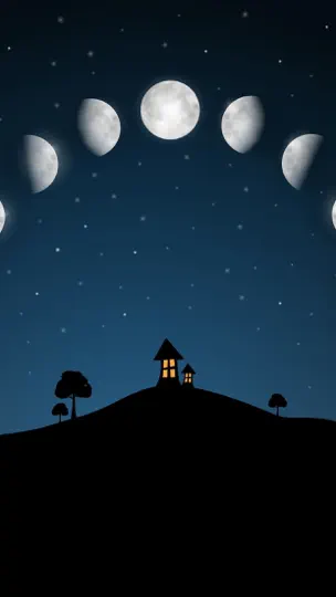 Captura de pantalla de Calendario Lunar Para en iPhone 1