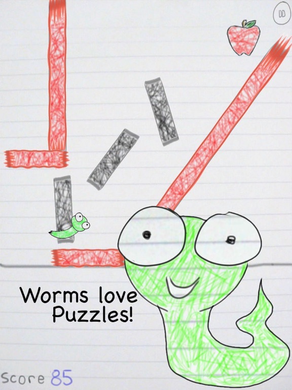Screenshot #4 pour Scribble Worm Trial