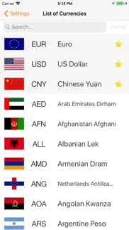 currency converter: exchange iphone screenshot 2