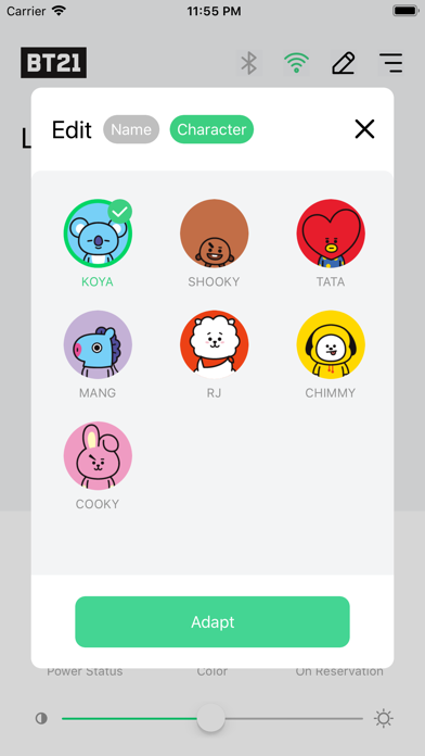 How to cancel & delete BT21 SMART LAMP from iphone & ipad 2