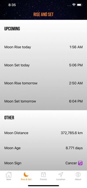 Moon Phase Calendar Plus(圖5)-速報App