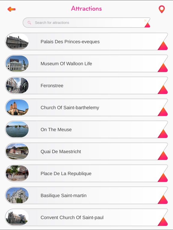 Screenshot #6 pour Liege City Travel Guide