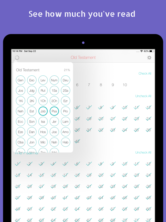 Daily Soul Bread iPad screenshot 2 - Productivity app