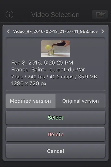 Video Reverser - HD