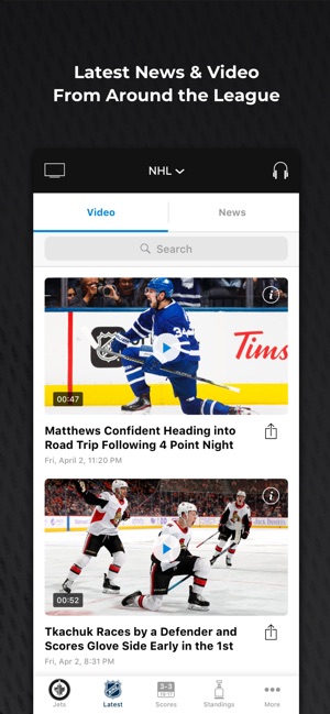 free nhl stream ipad