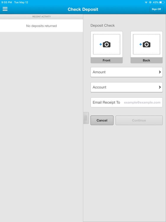 Firstar Bank Mobile for Tablet screenshot-3