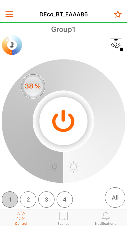 #2. OSRAM BT Control (iOS) Podle: Inventronics s.r.l.