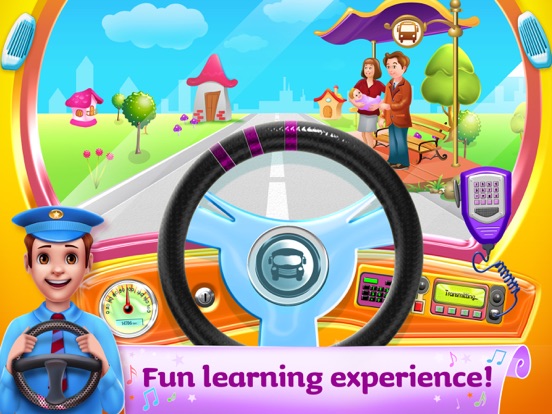 The Wheels on the Bus Songs iPad app afbeelding 3