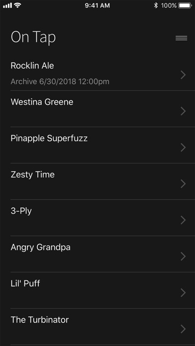 Screenshot #2 pour Brew Menu
