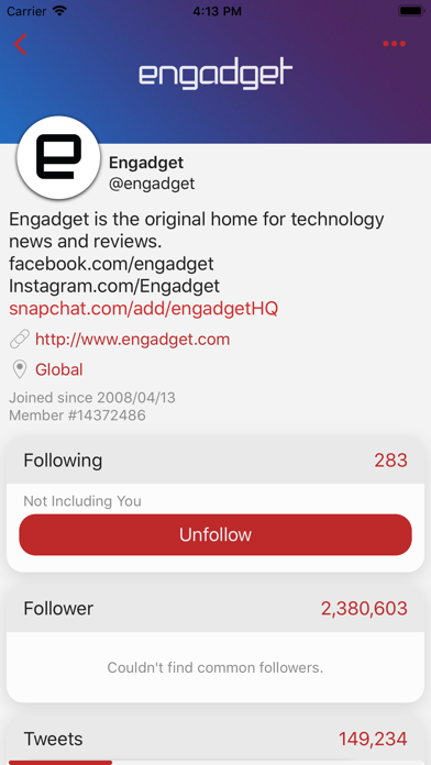 Screenshot #3 pour Depth for Twitter