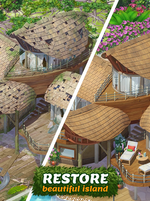 Tropical Forest: Match 3D Game screenshot 11