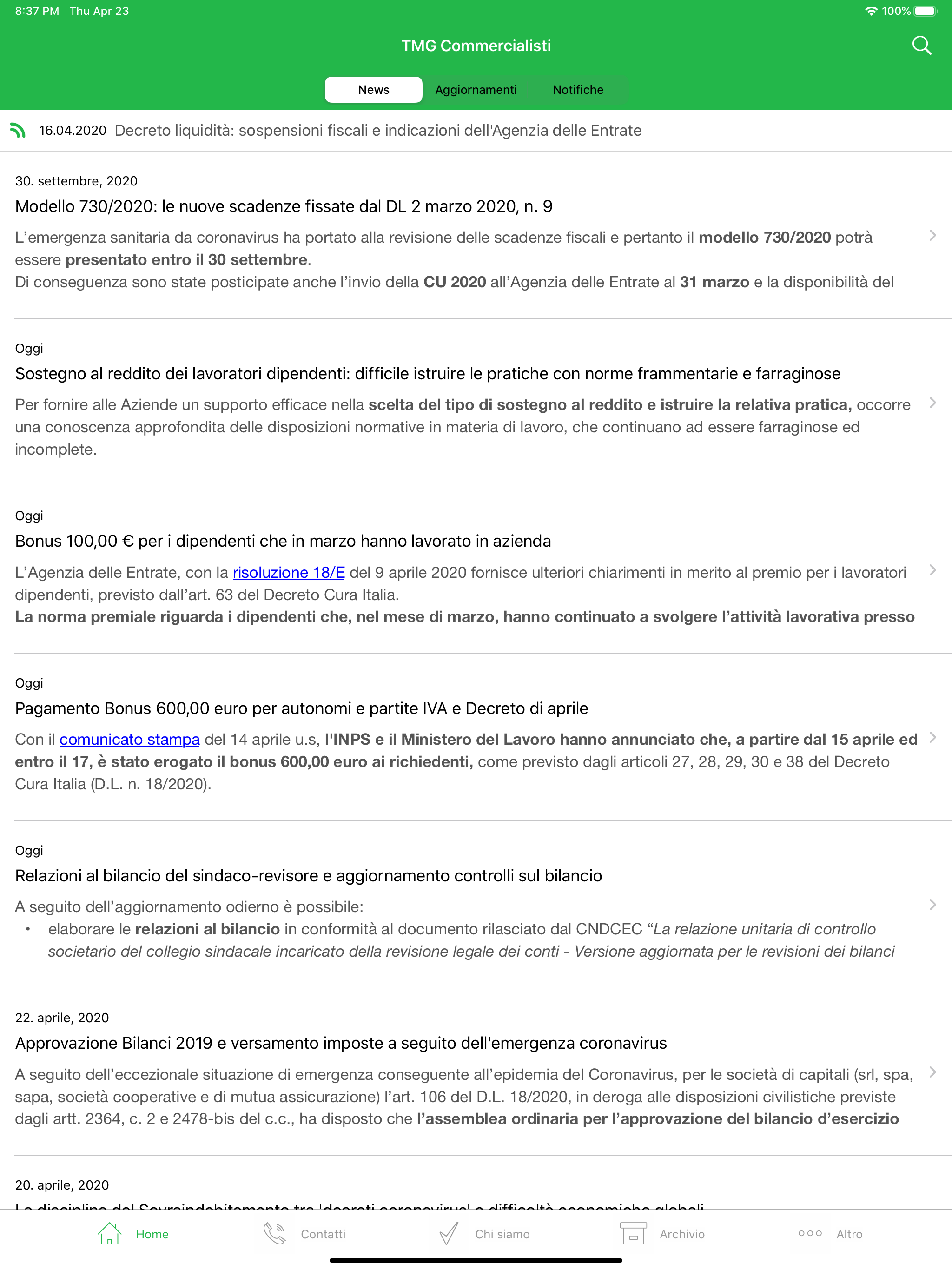 TMG Com screenshot 5