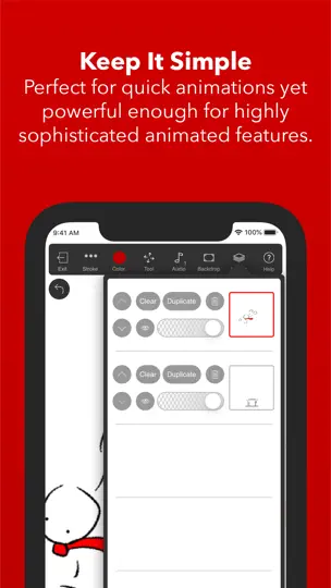 Capture d'écran de Animation Creator sur iPhone 5