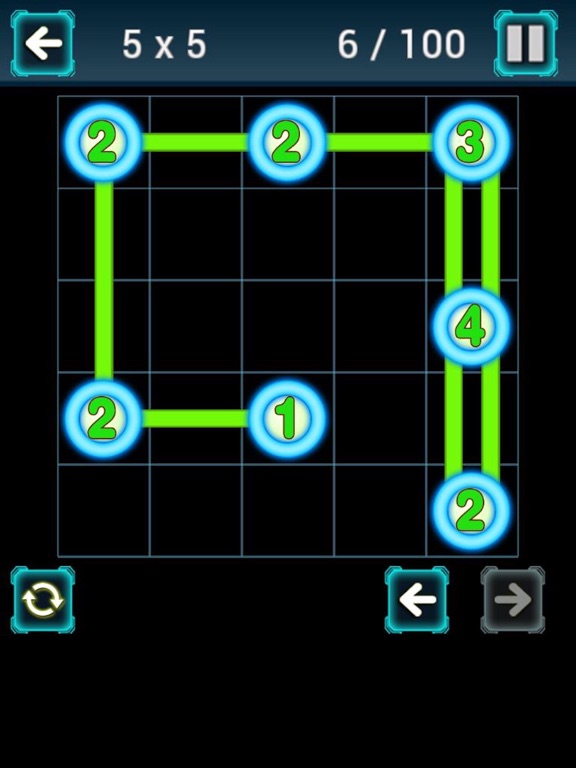 Follow Dots Link iPad screenshot