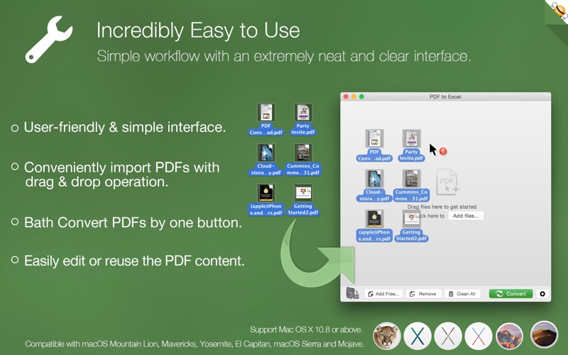 Screenshot #2 pour PDF to Excel by Flyingbee