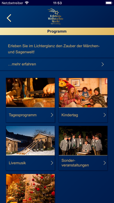 Erlebnisweihnachtsmarkt screenshot 2