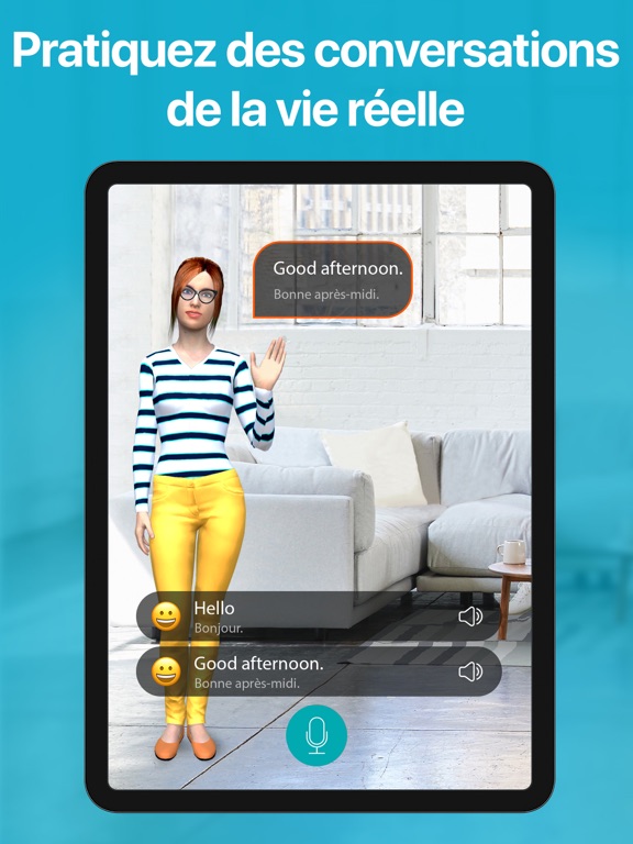 Screenshot #6 pour Étudie les langues - Mondly AR