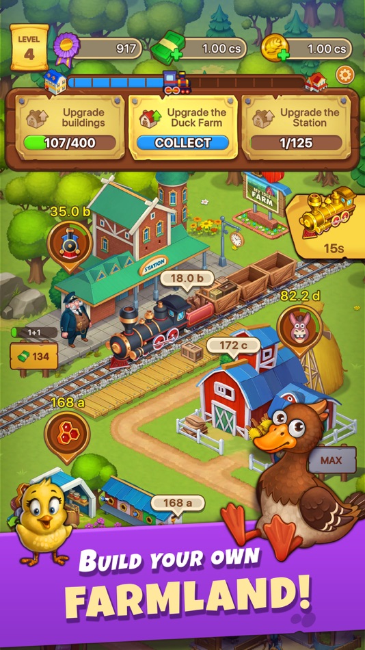 #2. Idle Farmer: Farm Tycoon Games (iOS) 由: Game Veterans