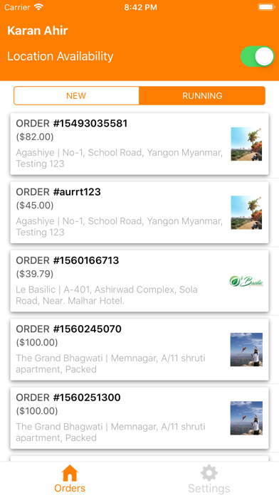 Screenshot #3 pour EAT ON DEMANDS DRIVER