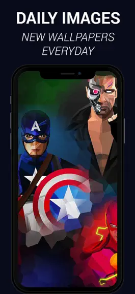 Game screenshot 4K Superheroes Wallpapers hack
