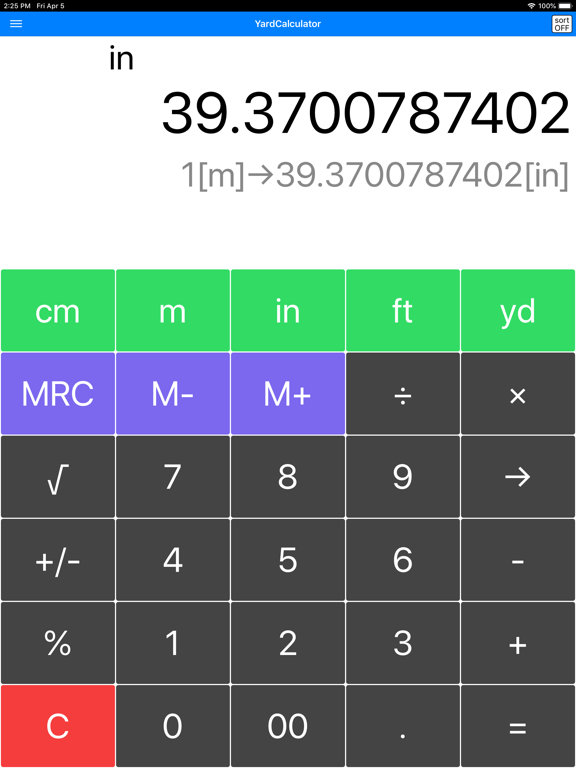 Screenshot #4 pour Yard Calculator -yard conv-