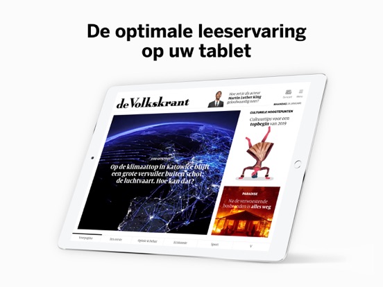 de Volkskrant - Nieuws iPad app afbeelding 1