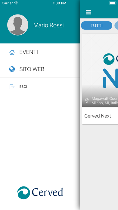 Screenshot #1 pour Cerved Events