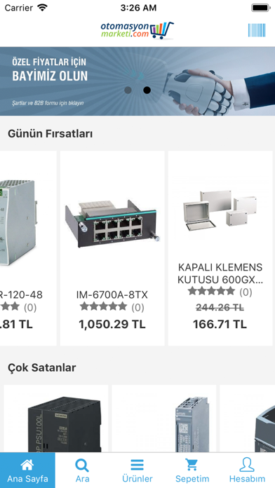 Screenshot #1 pour OtomasyonMarketi