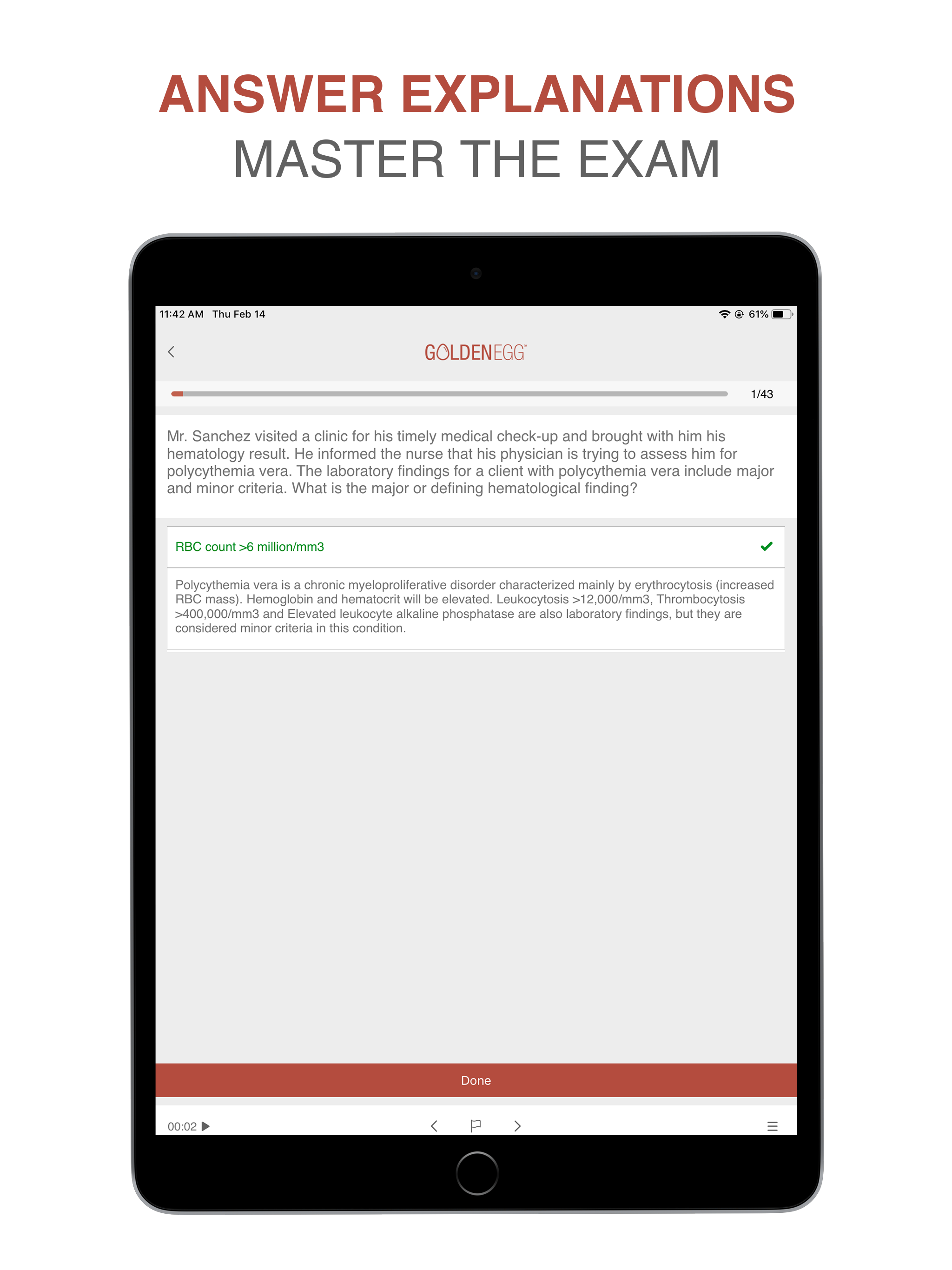 CMSRN Practice Test screenshot 8