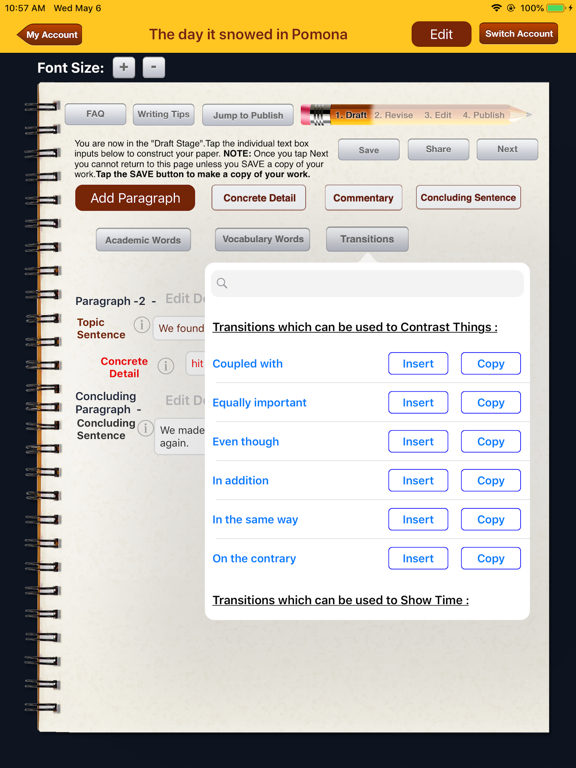 Screenshot #6 pour iGoWrite: Auto-Score