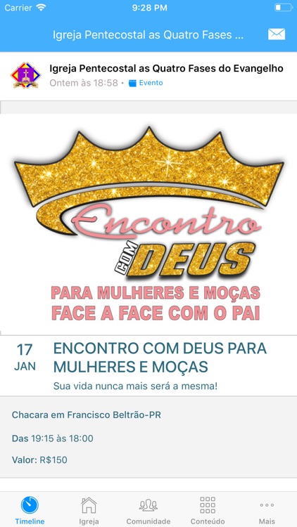 IP AS 4 Fases do Evangelho