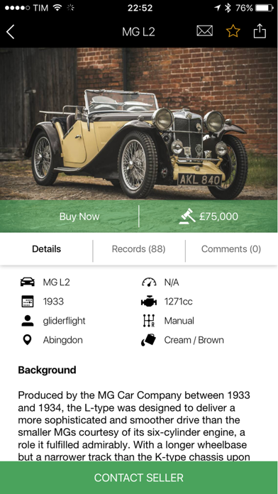 Bonhams|Cars Online Screenshot