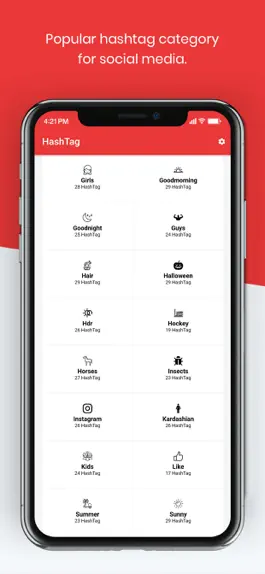 Game screenshot Hashtag For All social medias apk