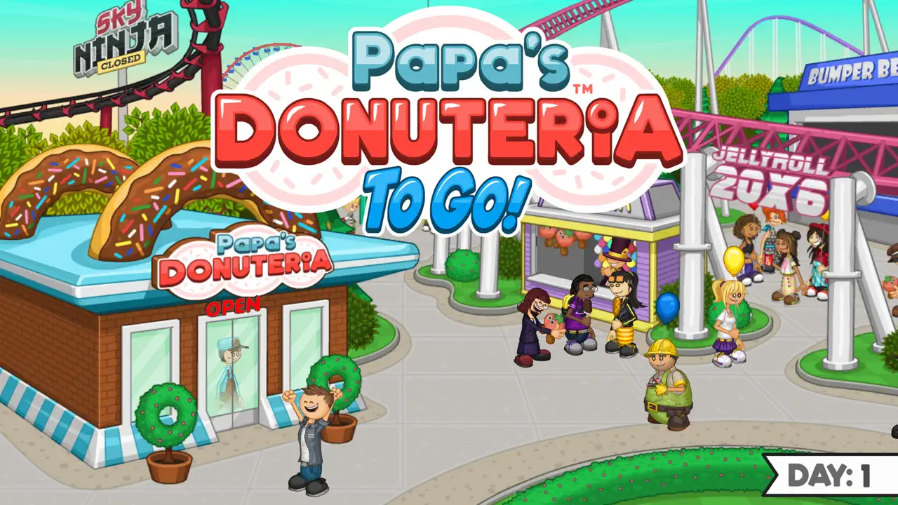 Papa's Donuteria To Go! iPhone-skjermbilde 1