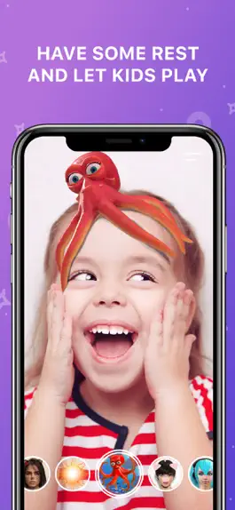 Game screenshot FunCam Kids: AR Selfie Filters apk